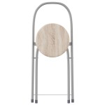 vidaXL Set masă și scaune de bucătărie pliabile din MDF, 5 piese