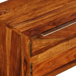 vidaXL Comodă TV din lemn masiv de acacia, 120 x 30 x 30 cm