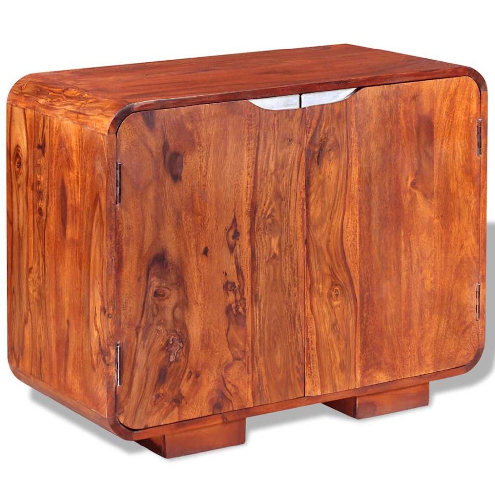 vidaXL Dulap, 75 x 35 x 60 cm, lemn masiv de acacia