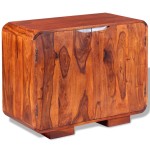 vidaXL Dulap, 75 x 35 x 60 cm, lemn masiv de acacia vidaXL Dulap, 75 x 35 x 60 cm, lemn masiv de acacia