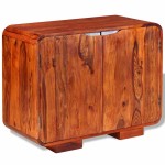 vidaXL Dulap, 75 x 35 x 60 cm, lemn masiv de acacia vidaXL Dulap, 75 x 35 x 60 cm, lemn masiv de acacia