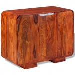 vidaXL Dulap, 75 x 35 x 60 cm, lemn masiv de acacia vidaXL Dulap, 75 x 35 x 60 cm, lemn masiv de acacia