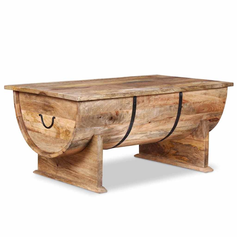 vidaXL Măsuță de cafea din lemn masiv de mango 88 x 50 x 40 cm