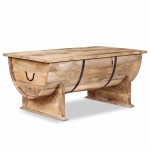 vidaXL Măsuță de cafea din lemn masiv de mango 88 x 50 x 40 cm vidaXL Măsuță de cafea din lemn masiv de mango 88 x 50 x 40 cm
