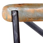 vidaXL Scaun de bar, lemn masiv reciclat vidaXL Scaun de bar, lemn masiv reciclat