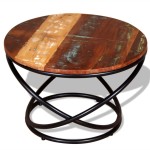 vidaXL Măsuță de cafea, 60 x 60 x 40 cm, lemn masiv reciclat vidaXL Măsuță de cafea, 60 x 60 x 40 cm, lemn masiv reciclat
