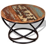 vidaXL Măsuță de cafea, 60 x 60 x 40 cm, lemn masiv reciclat vidaXL Măsuță de cafea, 60 x 60 x 40 cm, lemn masiv reciclat