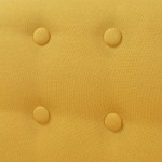 vidaXL Fotoliu, galben, material textil vidaXL Fotoliu, galben, material textil