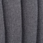 vidaXL Scaun cocktail, gri închis, material textil