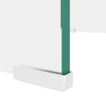 vidaXL Stativ TV/monitor, sticlă transparentă, 40x25x11 cm