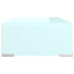 vidaXL Stativ TV/Suport monitor, sticlă, verde, 40 x 25 x 11 cm vidaXL Stativ TV/Suport monitor, sticlă, verde, 40 x 25 x 11 cm