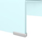 vidaXL Stativ TV/Suport monitor, sticlă, verde, 40 x 25 x 11 cm vidaXL Stativ TV/Suport monitor, sticlă, verde, 40 x 25 x 11 cm