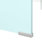 vidaXL Stativ TV/Suport monitor, sticlă, verde, 110 x 30 x 13 cm