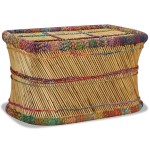 vidaXL Măsuță de cafea cu detalii chindi, multicolor, bambus vidaXL Măsuță de cafea cu detalii chindi, multicolor, bambus