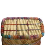 vidaXL Măsuță de cafea cu detalii chindi, multicolor, bambus vidaXL Măsuță de cafea cu detalii chindi, multicolor, bambus