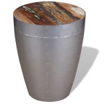 vidaXL Scaun tip aviator, lemn masiv reciclat vidaXL Scaun tip aviator, lemn masiv reciclat