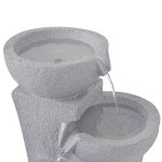 vidaXL Fântână de interior, polirășină, iluminare LED vidaXL Fântână de interior, polirășină, iluminare LED