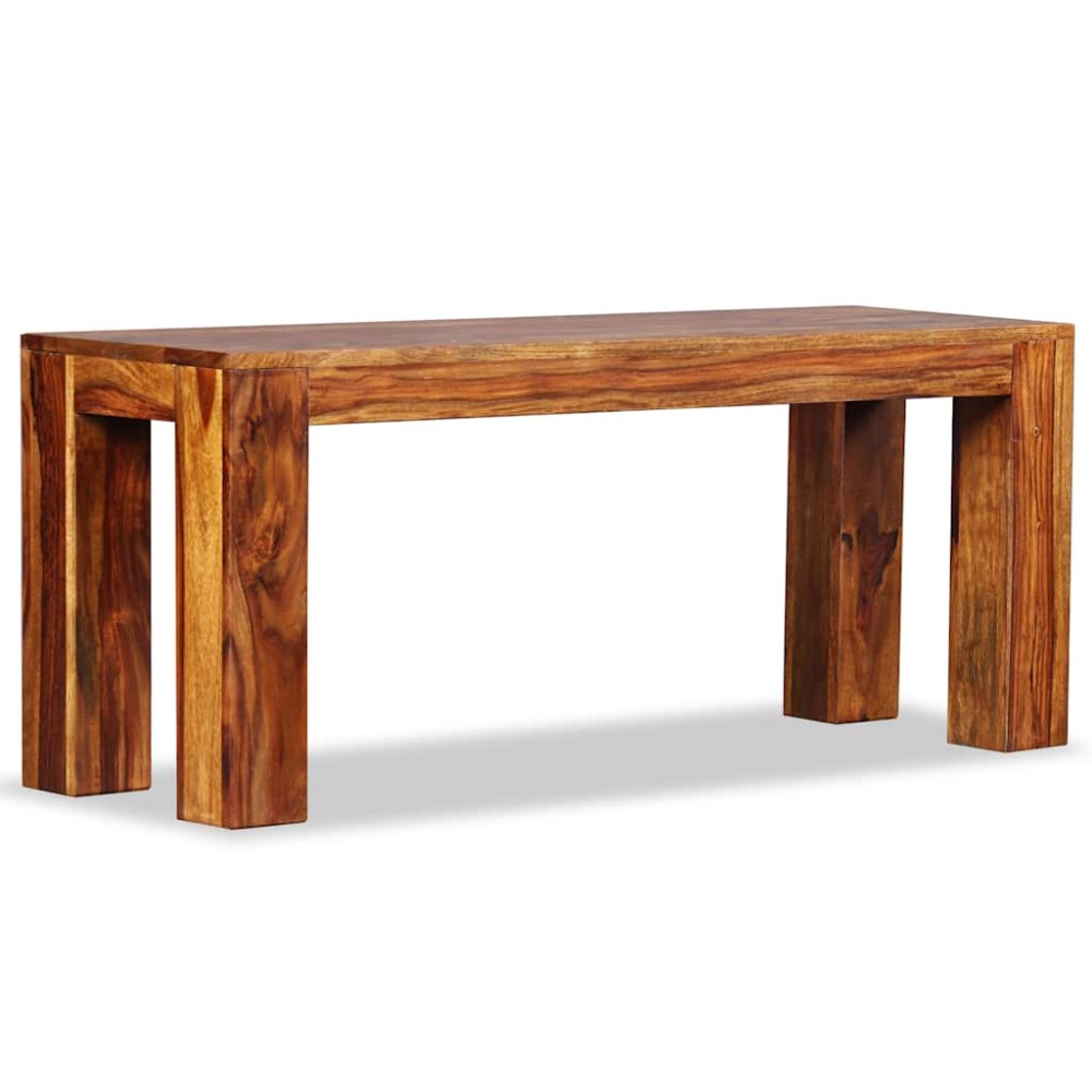 vidaXL Bancă din lemn masiv de acacia 110x35x45 cm