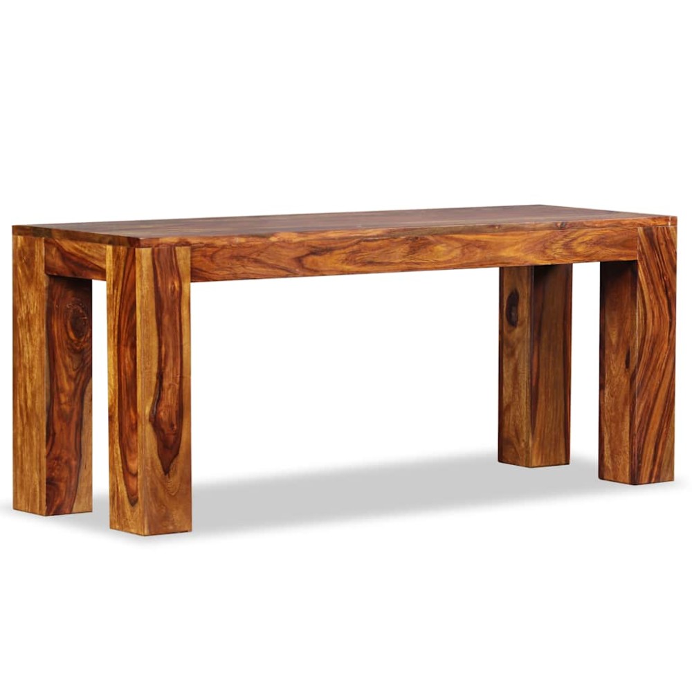 vidaXL Bancă din lemn masiv de acacia 110x35x45 cm