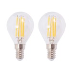 vidaXL Lustră cu 2 becuri LED cu filament, 8 W vidaXL Lustră cu 2 becuri LED cu filament, 8 W