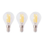 vidaXL Lustră cu 3 becuri LED cu filament, 12 W vidaXL Lustră cu 3 becuri LED cu filament, 12 W