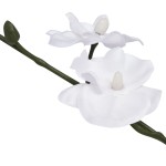 vidaXL Plantă artificială orhidee cu ghiveci, 30 cm, alb vidaXL Plantă artificială orhidee cu ghiveci, 30 cm, alb