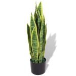 vidaXL Plantă artificială Limba-soacrei cu ghiveci, 65 cm, verde vidaXL Plantă artificială Limba-soacrei cu ghiveci, 65 cm, verde