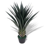 vidaXL Plantă Yucca artificială cu ghiveci, 85 cm, verde vidaXL Plantă Yucca artificială cu ghiveci, 85 cm, verde