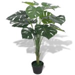 vidaXL Plantă artificială Monstera cu ghiveci 70 cm, verde vidaXL Plantă artificială Monstera cu ghiveci 70 cm, verde