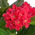 vidaXL Hortensie artificială cu ghiveci 60 cm, roșie vidaXL Hortensie artificială cu ghiveci 60 cm, roșie