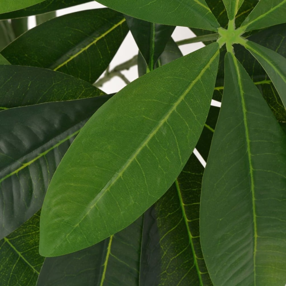 vidaXL Plantă artificială Arborele norocos cu ghiveci, 85 cm, verde