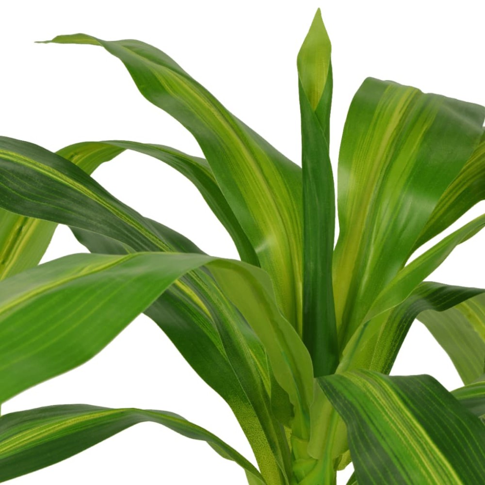 vidaXL Plantă Dracena artificială cu ghiveci, 100 cm, verde