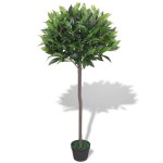 vidaXL Dafin artificial cu ghiveci, 125 cm, verde vidaXL Dafin artificial cu ghiveci, 125 cm, verde