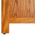 vidaXL Bibliotecă cu 3 rafturi, 70 x 22,5 x 82 cm, lemn masiv stejar vidaXL Bibliotecă cu 3 rafturi, 70 x 22,5 x 82 cm, lemn masiv stejar