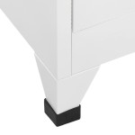 vidaXL Dulap vestiar cu 2 compartimente 38x45x180 cm