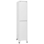 vidaXL Dulap vestiar cu 3 compartimente, 38x45x180 cm