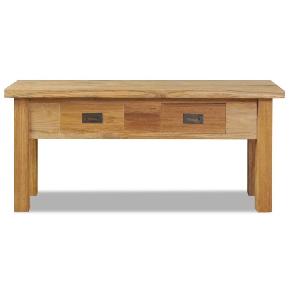 vidaXL Bancă pentru hol, lemn masiv tec, 90x30x40 cm