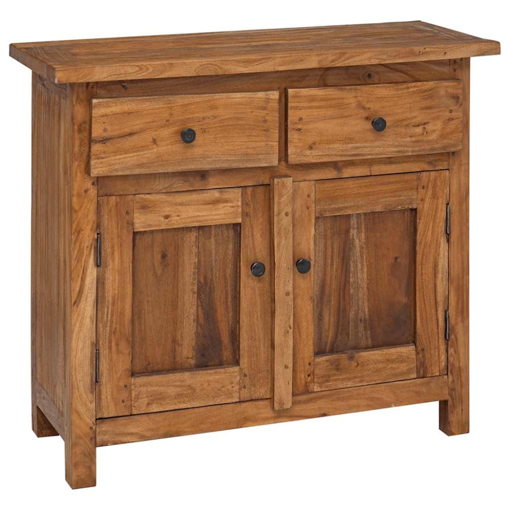 vidaXL Dulap, 75x30x65 cm, lemn masiv de mahon