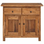 vidaXL Dulap, 75x30x65 cm, lemn masiv de mahon