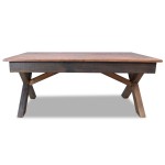 vidaXL Măsuță de cafea, 110x60x45 cm, mix lemn masiv reciclat vidaXL Măsuță de cafea, 110x60x45 cm, mix lemn masiv reciclat