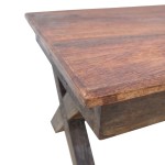 vidaXL Măsuță de cafea, 110x60x45 cm, mix lemn masiv reciclat vidaXL Măsuță de cafea, 110x60x45 cm, mix lemn masiv reciclat
