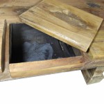 vidaXL Măsuță de cafea, 90x50x35 cm, amestec lemn reciclat vidaXL Măsuță de cafea, 90x50x35 cm, amestec lemn reciclat