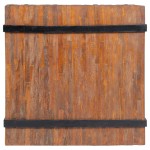 vidaXL Masă laterală din lemn de tec, 60 x 60 x 38 cm vidaXL Masă laterală din lemn de tec, 60 x 60 x 38 cm
