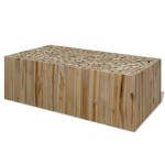 vidaXL Măsuță de cafea, 90x50x30 cm, tec natural vidaXL Măsuță de cafea, 90x50x30 cm, tec natural