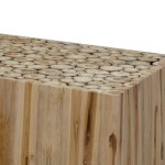 vidaXL Măsuță de cafea, 90x50x30 cm, tec natural vidaXL Măsuță de cafea, 90x50x30 cm, tec natural