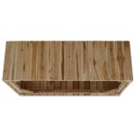 vidaXL Măsuță de cafea, 90x50x30 cm, tec natural vidaXL Măsuță de cafea, 90x50x30 cm, tec natural