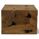 vidaXL Măsuță de cafea, 50 x 50 x 35 cm, lemn de tec natural, maro vidaXL Măsuță de cafea, 50 x 50 x 35 cm, lemn de tec natural, maro