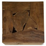 vidaXL Măsuță de cafea, 50 x 50 x 35 cm, lemn de tec natural, maro vidaXL Măsuță de cafea, 50 x 50 x 35 cm, lemn de tec natural, maro