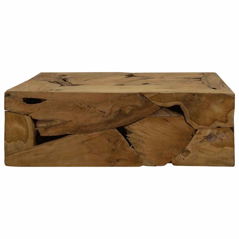 vidaXL Măsuță de cafea, 90 x 50 x 30 cm, lemn de tec natural, maro