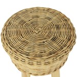 vidaXL Scaun de bar, ratan natural vidaXL Scaun de bar, ratan natural